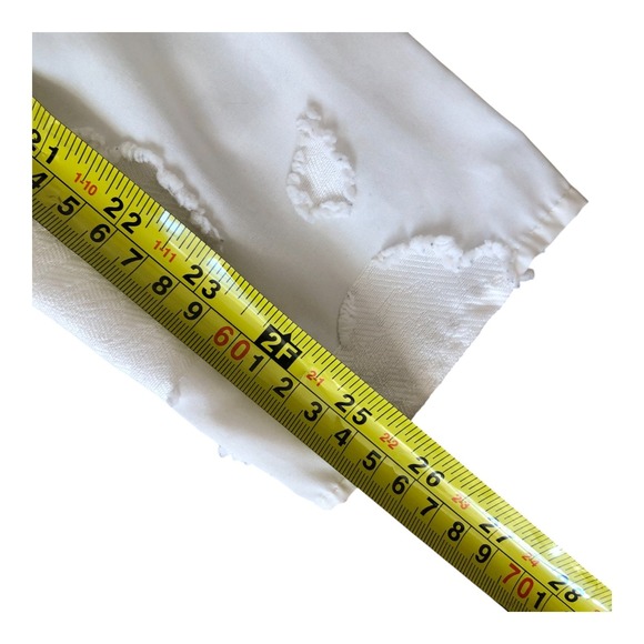 H&M‎ Exclusive Cream Jacquard Weave Boho Ruffle Tiered Babydoll Midi Dress S - Picture 13 of 13